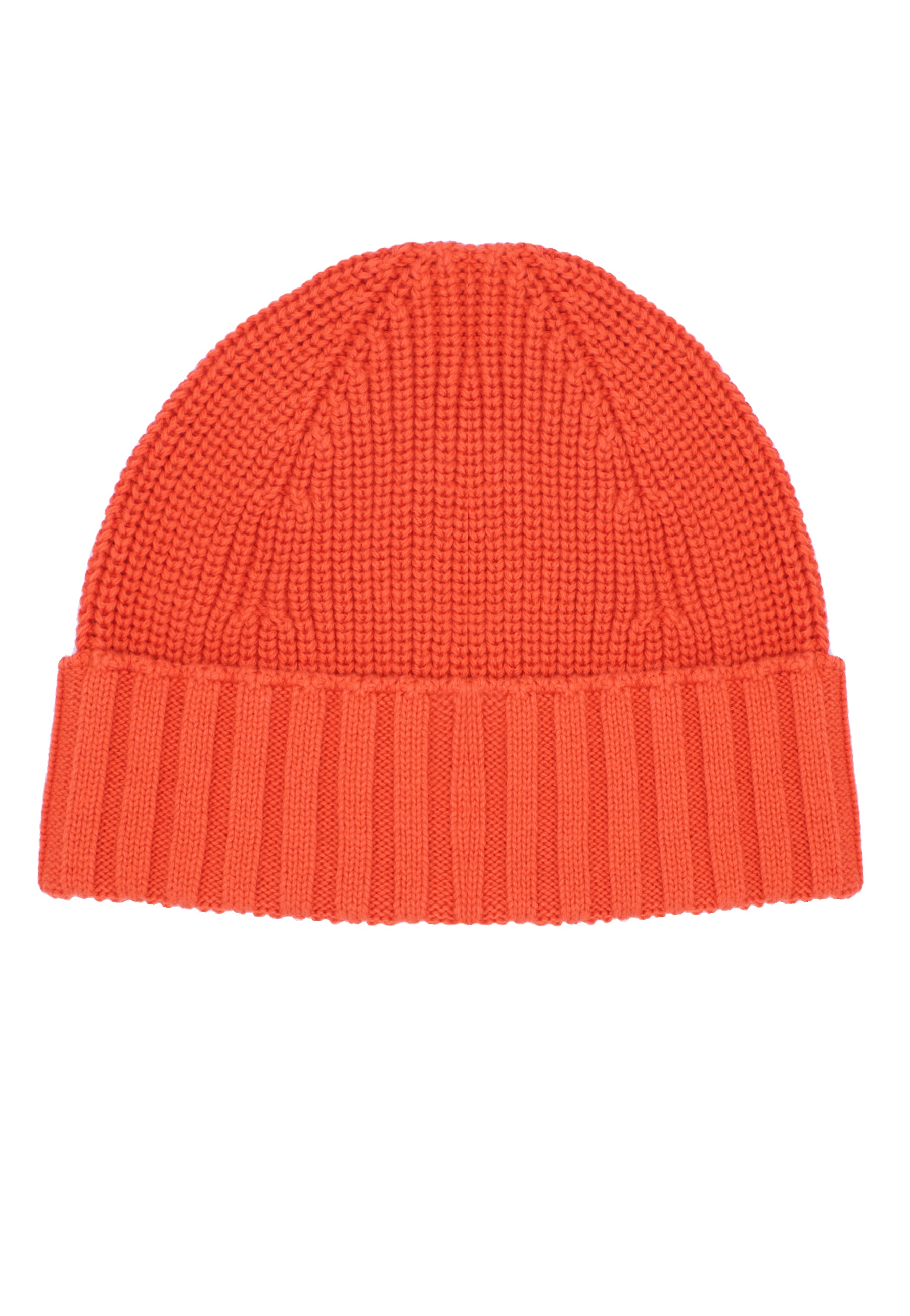Organic cotton knit hat MORA in red